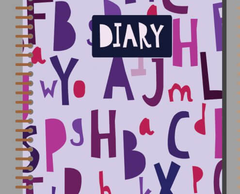 מחברת ממותגת - Diary