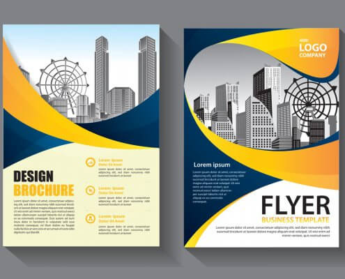 פלייר - design brochure